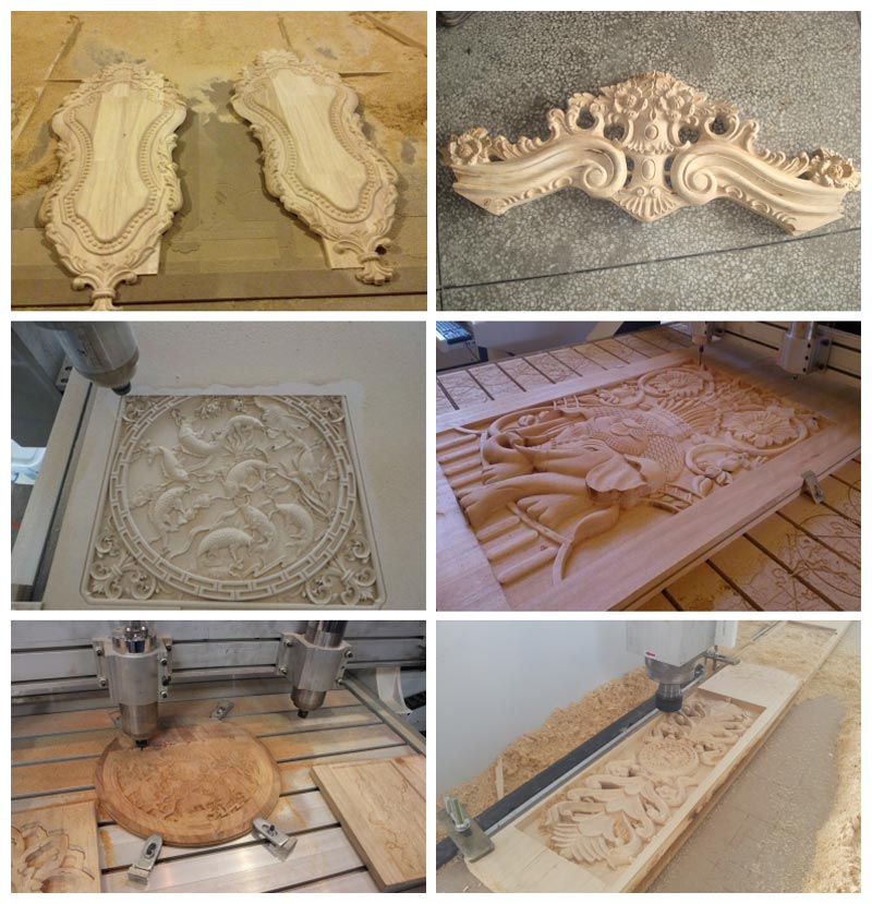 2030 CNC Wood Router Working Samples
