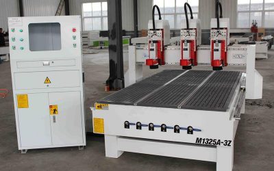 Double Heads Wood CNC Router