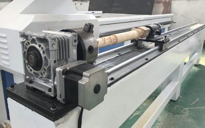 Wood CNC Router with Rotary Parts 