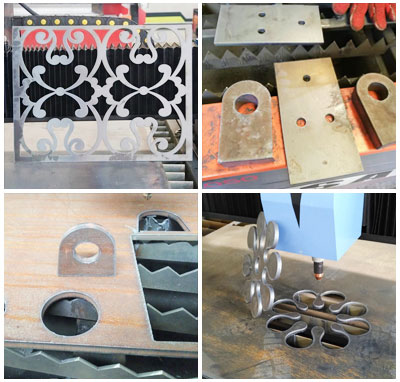 1530 Heavy Duty CNC Plasma Cutting Machine Working Samples