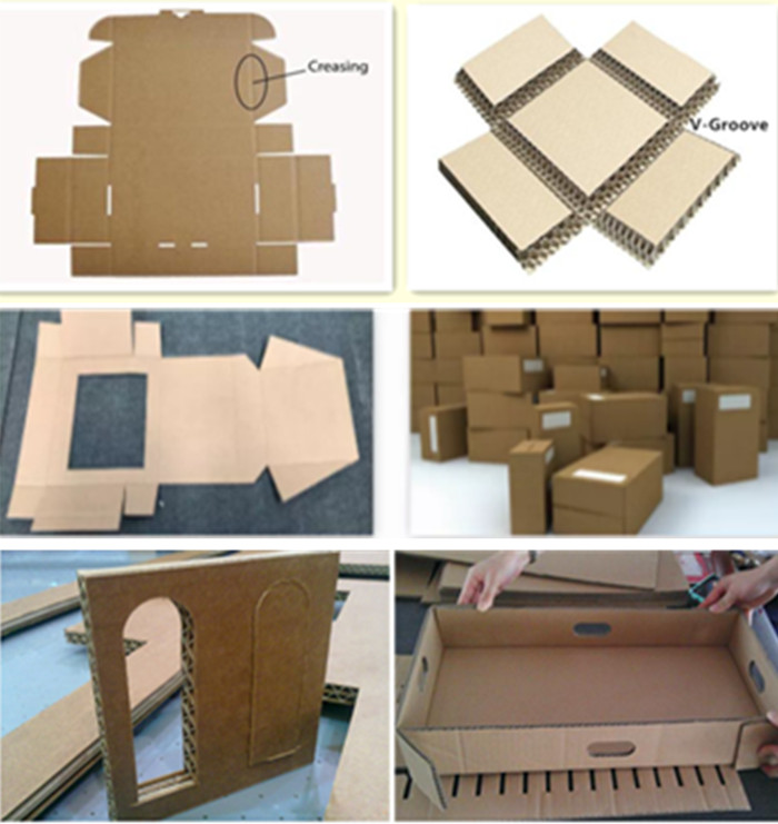 cardboard box cutting