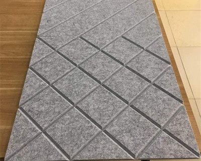 acoustic sheet cutting